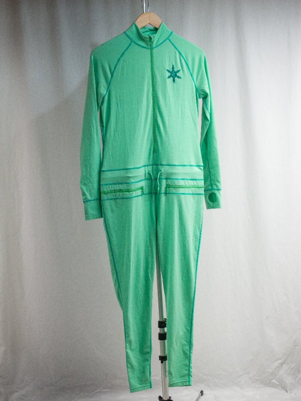 Airblaster Classic Women's Hoodless Ninja Suit in Bright Green